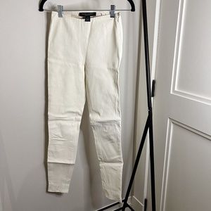Ralph Lauren WHITE LEATHER PANTS